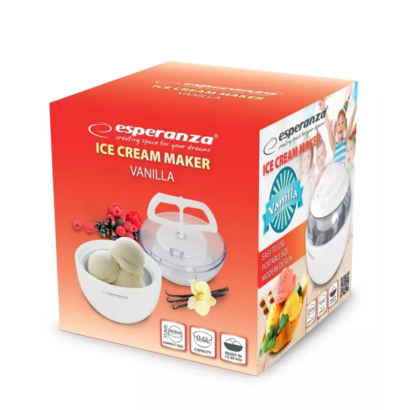 Maszynka do lodów Esperanza VANILLA EKI001 (model EKI001) marki ESPERANZA