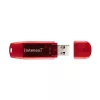 USB flash drive Intenso 128 GB USB Type-A 2.0 czerwony Transparent