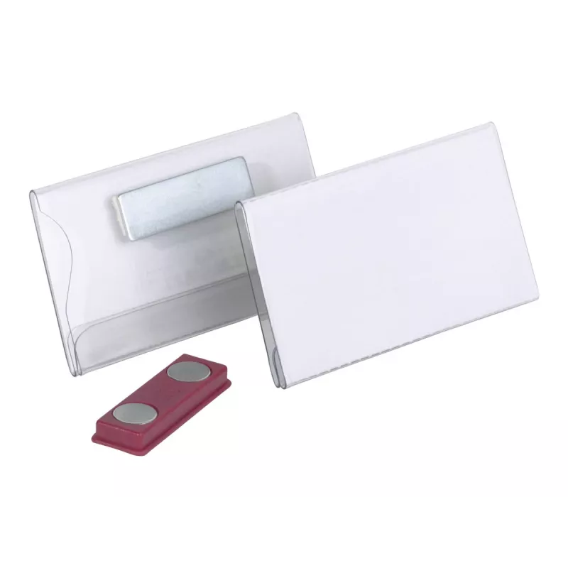 Trwała plakietka magnetyczna 40x75mm
