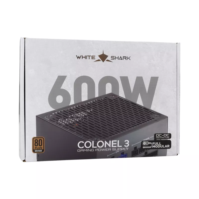 Zasilacz White Shark GPSU-B600S Colonel-3 600W