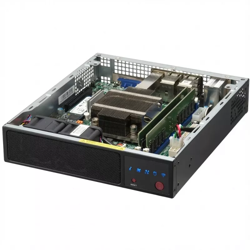 Serwer Barebone Supermicro IoT SuperServer Intel Atom C5315 (4C/4T) 2,4 GHz SYS-E200-12A-4C