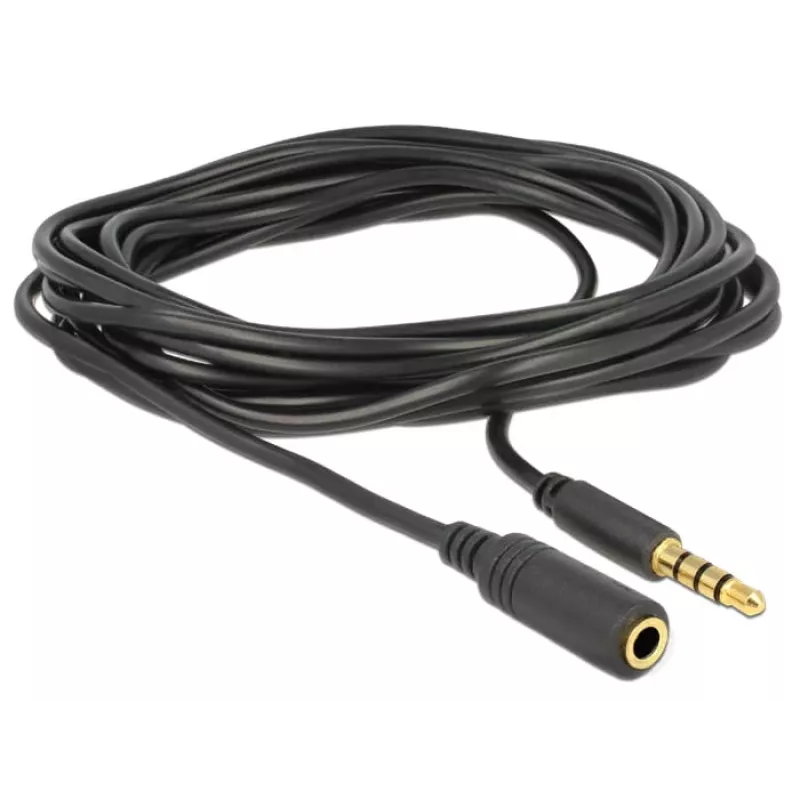Kabel audio DeLOCK 84668 3m 3,5mm Czarny