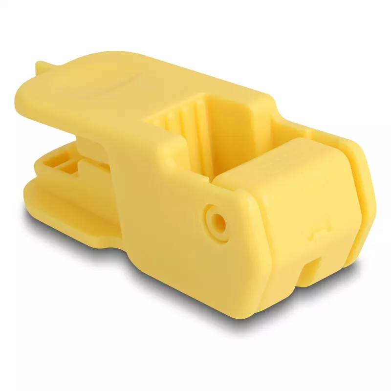 DeLOCK 86033 Zaciskarka do kabli Narzędzie do zaciskania Żółty Szerokość 25 mm Głębokość 60 mm Wysokość 23 mm