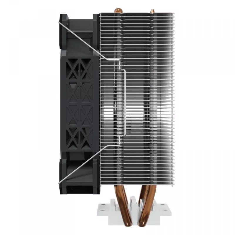 Chłodzenie procesora SAVIO SAVGCOFROSTX2 120 mm czarny, 2 rurki cieplne, 800–1800 RPM, 4‑pin