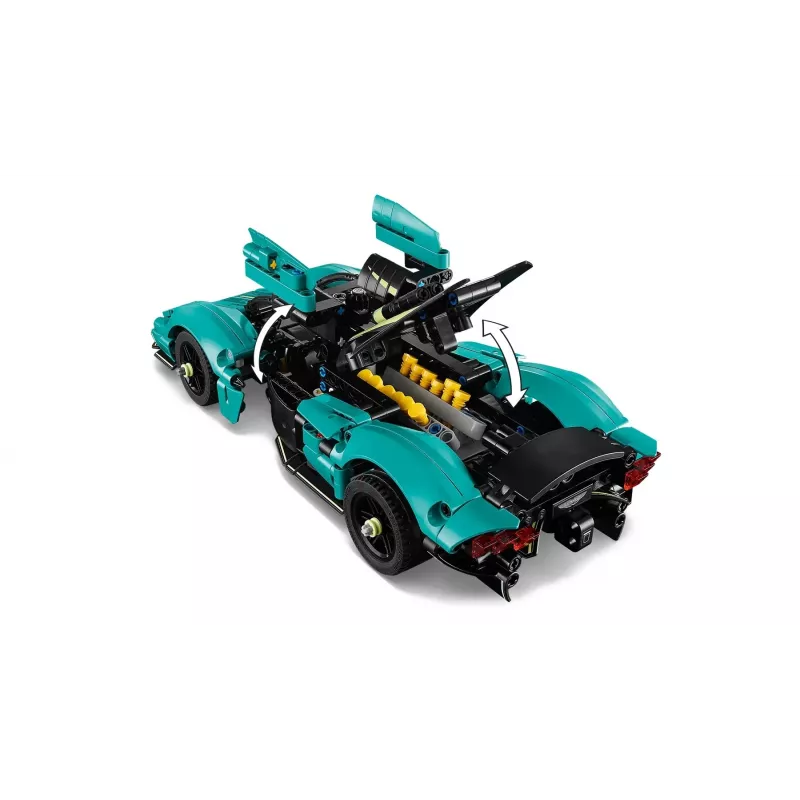 Zestaw konstrukcyjny LEGO Technic Aston Martin Valkyrie w skali 1:8, 707 elementów, zalecany wiek 9+
