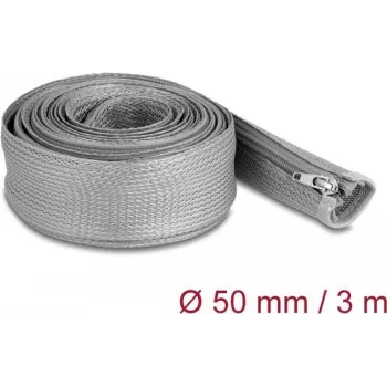 Oplot ochronny DeLOCK 20838 3 m x 50 mm szary