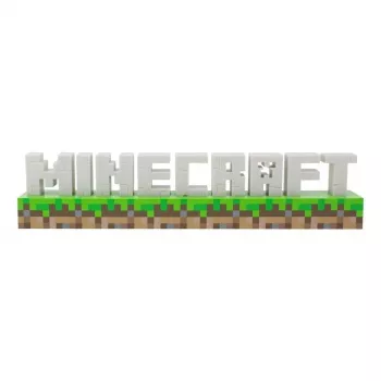 Lampa z logo Minecraft Paladone