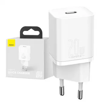 Ładowarka sieciowa Baseus Super Si Smartphone White AC Fast Charging Indoor