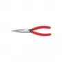 Knipex Szczypce płaskie L.160mm płaskie/okrągłe proste polerowane osłona z tworzywa sztucznego