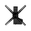 Ergotron Glide Wall Mount LD-X - Befestigungskit (Schwenkarm, VESA-Adapter, Befestigungselemente, lift assembly) für LCD-Display - Schwarz - Bildschir