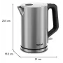 Czajnik elektryczny Tefal KI513D10 stal nierdzewna 1,7 L 2200 W, bezprzewodowy, podstawa 360°