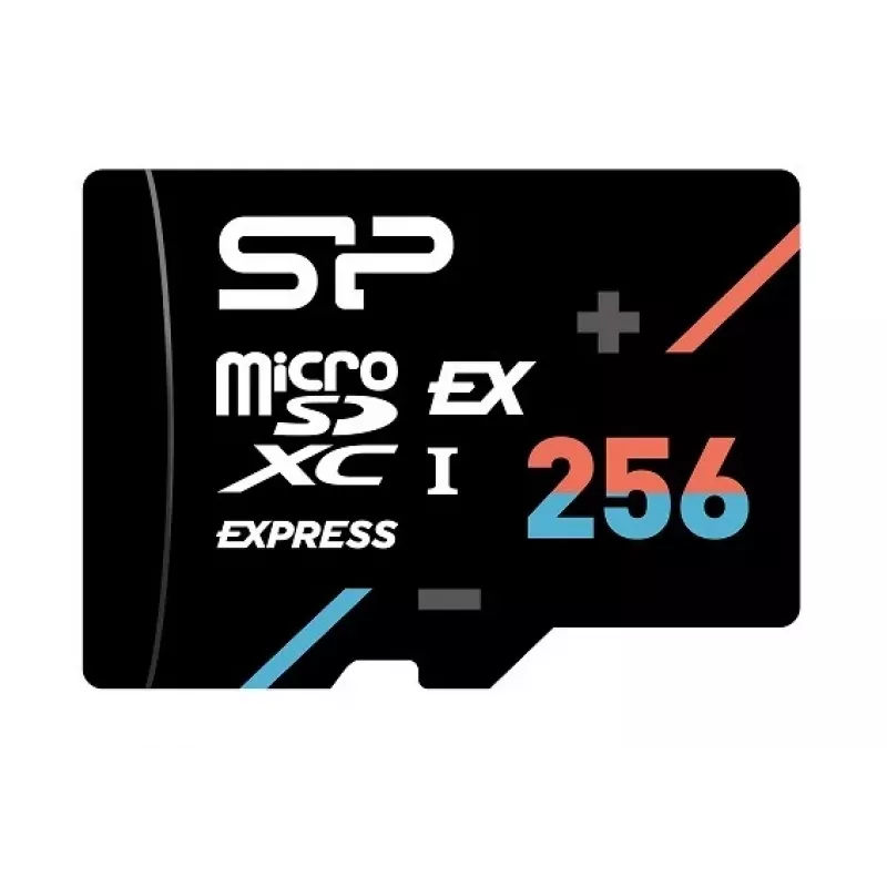 Karta pamięci microSDXC Silicon Power Hypera 256 GB — Klasa 10, UHS-I U3, V30, A1, odczyt 880 MB/s, zapis 700 MB/s