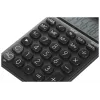Kalkulator podstawowy CASIO SL-310UC-BK — 10-cyfrowy, bateria/ogniwo słoneczne, funkcje podatkowe i marży, rozmiar kieszonkowy (70×118×8,4 mm), czarny
