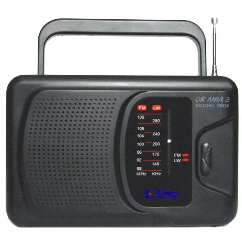 Radio zasilane sieciowo i bateryjnie FM, LW Eltra Ania