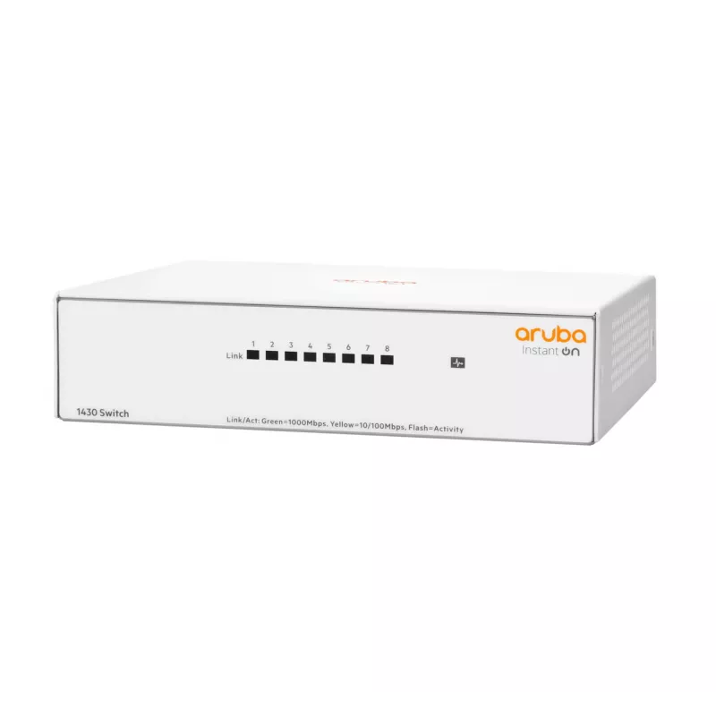 Niezarządzalny przełącznik Aruba Instant On 1430 8G L2 Gigabit Ethernet 8 portów