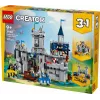 Zabawka konstrukcyjna LEGO Creator 3-w-1 Zamek Średniowiecznego Rycerza zestaw 31168 — 1371 elementów, 6 minifigurek, wiek 9+