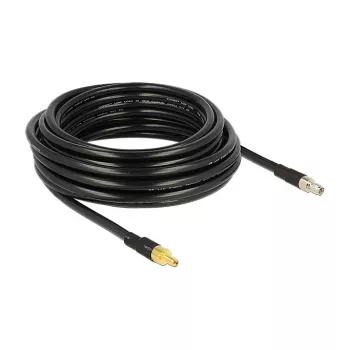 Kabel koncentryczny DeLOCK 10m SMA/SMA CFD400 LLC400 Czarny