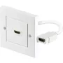 Wentronic Goobay HDMI™ Wall Box - 1 x HDMI™ Gniazdo A > 1 x HDMI™ Gniazdo A (51722)