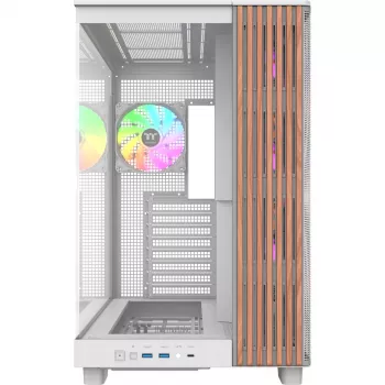 Obudowa PC Thermaltake View 380 XL WS ARGB Snow biały — Midi Tower, obsługa ATX, z oknem