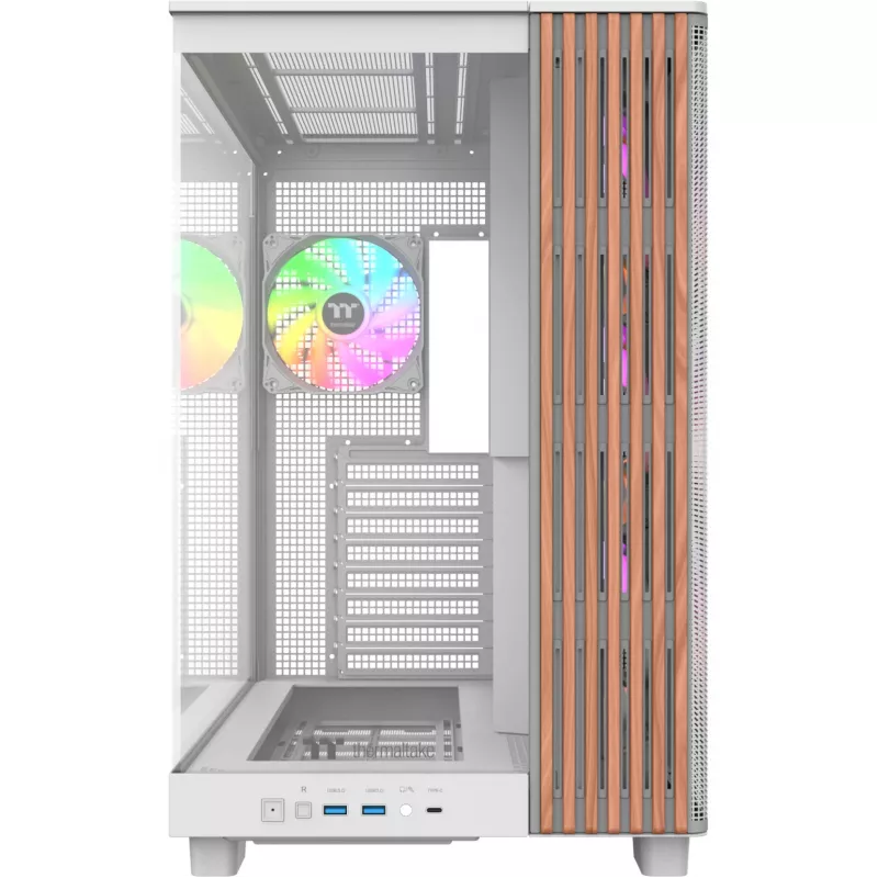 Obudowa PC Thermaltake View 380 XL WS ARGB Snow biały — Midi Tower, obsługa ATX, z oknem