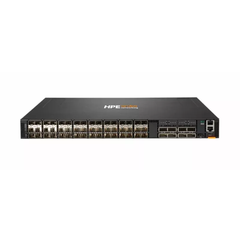 HPE - Seria Aruba - Aruba 8325-48Y8C - Przełącznik - L3 - zarządzalny - 48 x 10/25 Gigabit SFP+ / SFP28 + 8 x 40/100 Gigabit QSFP+ / QSFP28 - przepływ powietrza od tyłu do przodu - montowany w szafie rack
