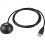 Kabel USB Wentronic - USB Typ A, 4-pin (M) - USB Typ A, 4-pin (W) - 1,5m - magnetyczna podstawa stojaka (68913)