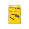 Kompaktowy adapter USB Type-C męski do 2,5 Gigabit LAN DeLOCK 66645