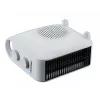 Nagrzewnica elektryczna wentylatorowa BLAUPUNKT FHM301 — 2000 W, 2-stopniowa (1000/2000 W), regulowany termostat, 220–240 V, biała