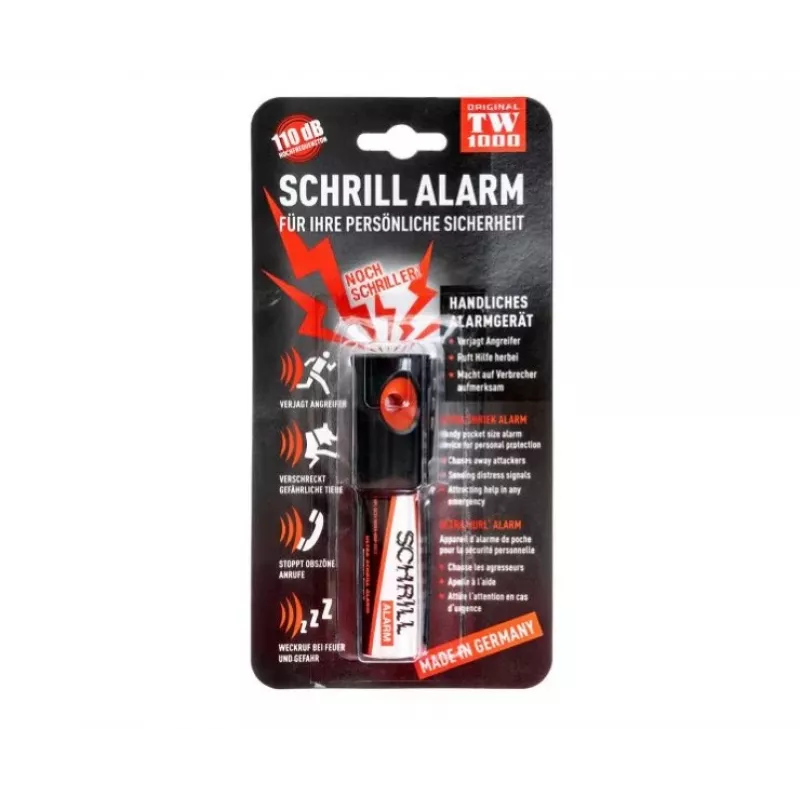 Alarm akustyczny Schrill TW 1000 o wysokim natężeniu dźwięku