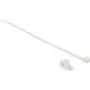 Opaska zaciskowa z mocowaniem śrubowym DeLOCK 18865 Nylon Biała 22mm 10szt.