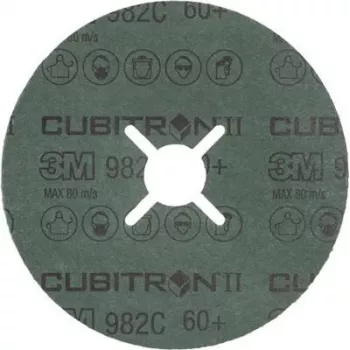 Tarcza fibrowa ścierna 3M Cubitron II 125 x 22 mm, ziarnistość 36+, opakowanie 25 szt.