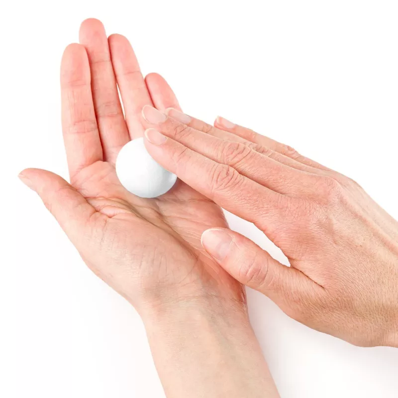 Modelina FIMO effect biała półprzezroczysta 8010-014 — efekt półprzezroczystej bieli, miękka glinka polimerowa, kostka 57 g