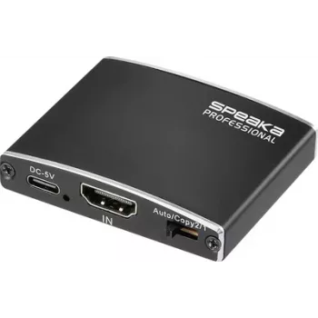 SpeaKa Professional HDMI-Splitter 3840 x 2160 pikseli czarny (SP-13723876)