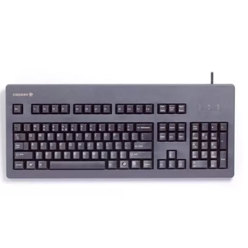 Klawiatura CHERRY G80-3000 USB + PS/2 Czarna