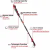 Nożyce do gałęzi EINHELL GP-LS 18/28 Li T BL-Solo — bezprzewodowe teleskopowe nożyce boczne, 18 V, zdolność cięcia 2,8 cm, aluminiowa rączka