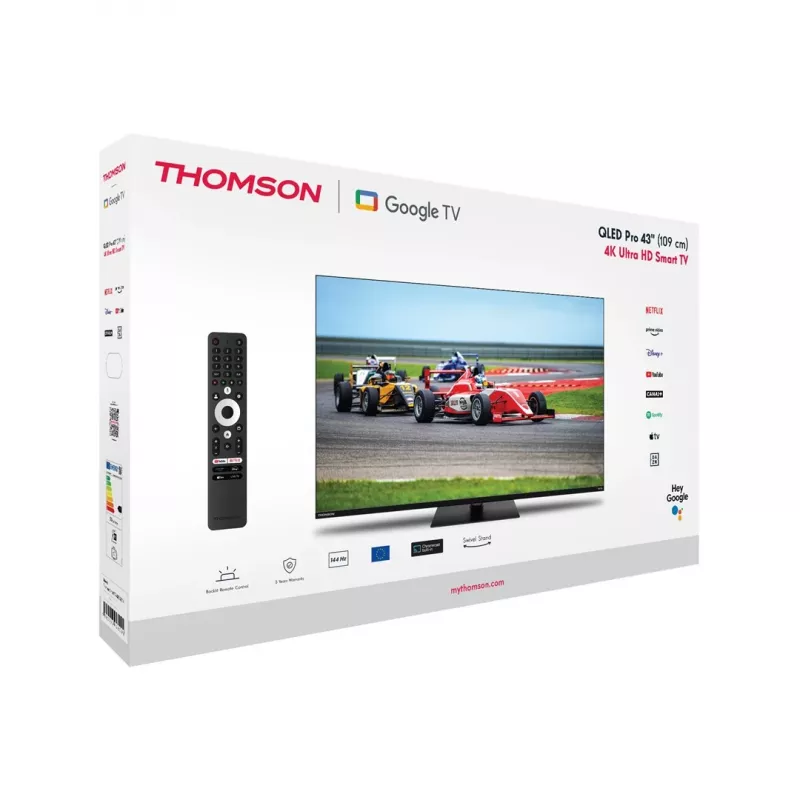 TV Thomson 43QG7C14 43 cale 4K Ultra HD QLED 3840 x 2160
