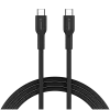 Kabel CANYON OnWire 60CL C-C 60W COLOR Pleciony 1m Czarny