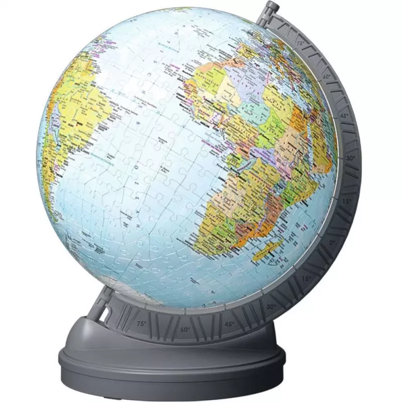 Ravensburger 3D puzzle globe with ligh