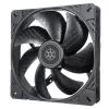 Wentylator chłodzący SILVERSTONE SST-SF140B 140mm czarny osiowy wentylator do obudowy PC