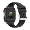 Smartwatch Colmi P80 czarny — noszone na nadgarstku, kolorowy wyświetlacz, monitorowanie zdrowia i aktywności