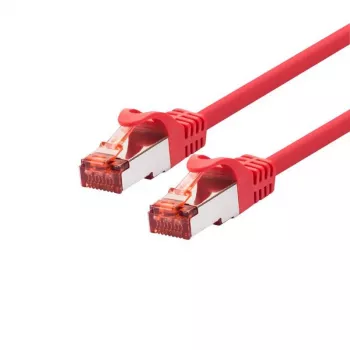 Kabel sieciowy LOGON TCF66F250R Cat6a F/UTP (FTP) czerwony, 25 m, RJ-45–RJ-45
