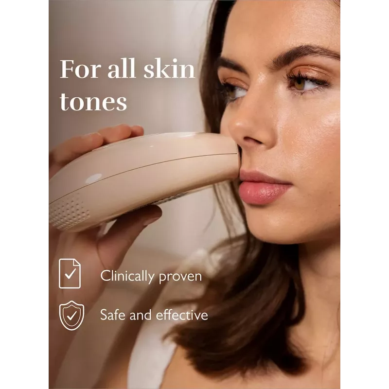 Epilator Silk'n IPL Infinity Fast Epilator 600k błysków, czujnik odcienia skóry, beżowy