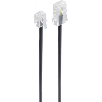 Kabel telefoniczny ShiverPeaks BS70253 3 m Czarny