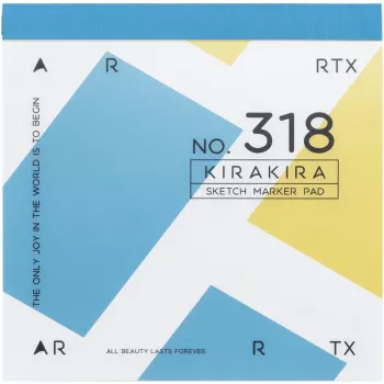 Sketchbook Arrtx LC302666, 18 x 18 cm, 56 arkuszy, format kwadratowy