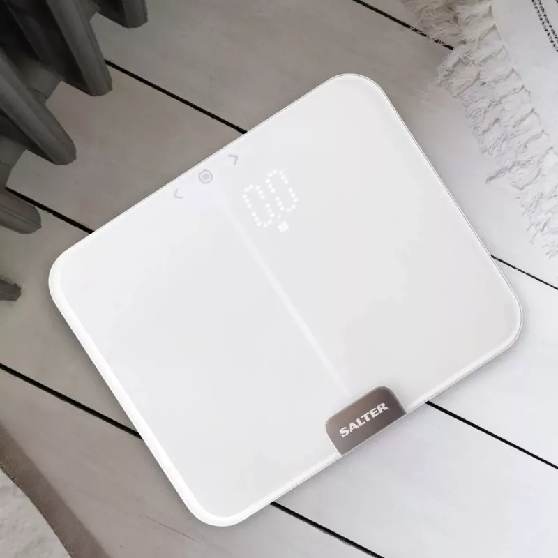 Waga Salter 9164 WH3RJLEU16 Ghost Compact Analyser Biała