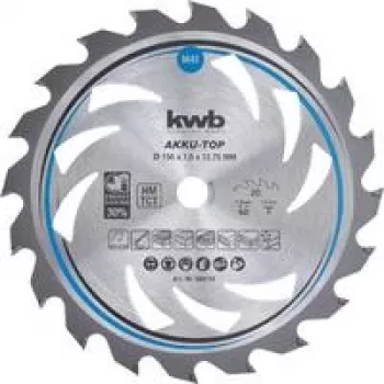 Tarcza do piły tarczowej KWB 584154 15,6 cm