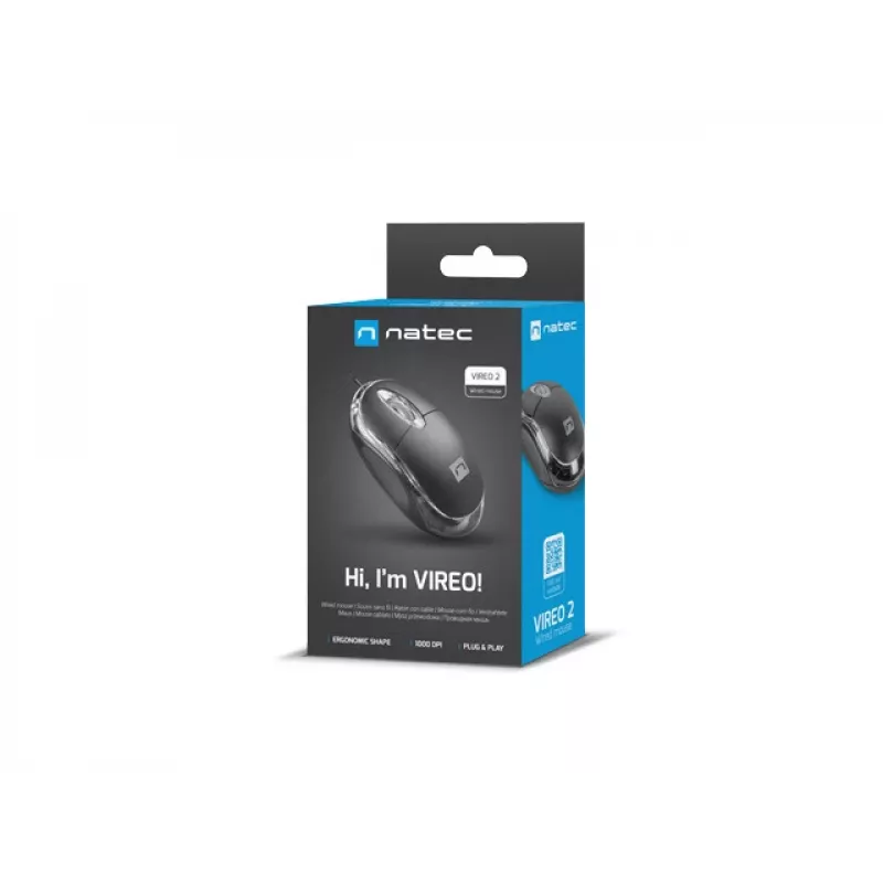 Mysz NATEC Vireo 2 USB Type-A Optyczna