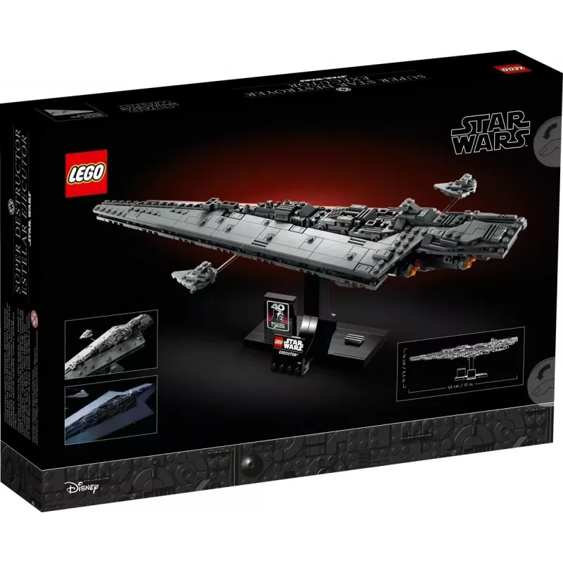 LEGO Star Wars Executor Super Star Destroyer 75356 — zestaw modelarski, 6034 elementy