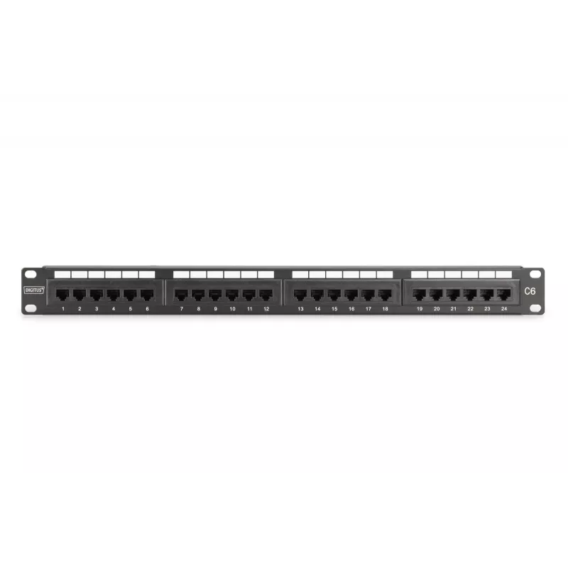 Digitus CAT 6 patch panel nieekranowany DN-91624U-CR