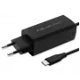 Ładowarka GaN 90W QOLTEC 52420 USB-C PD 5–20V 3A/4.5A wyjście, wejście 220–240V, kabel 1,8 m, czarna